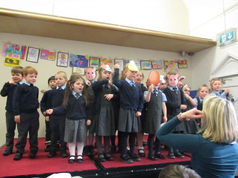 Seachtain na Gaeilge Assembly.
